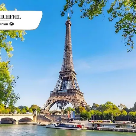 173 Eiffel - Superb In Paris. Apartment *